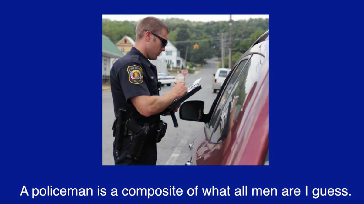 What is a policeman graphic