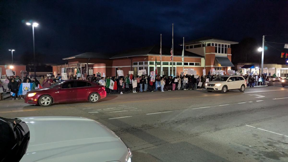 Albertville Ice Protests