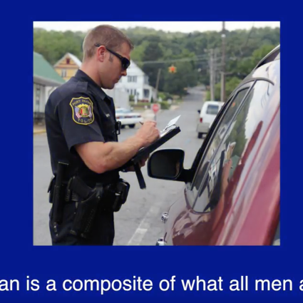 What is a policeman graphic