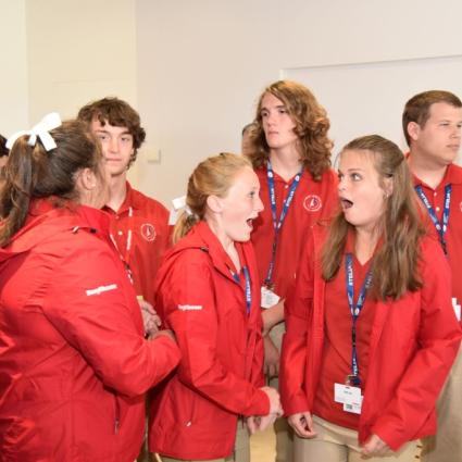 Russellville Rocket Team Hears Name Called for First Place in International Rocketry Competition - Paris, France